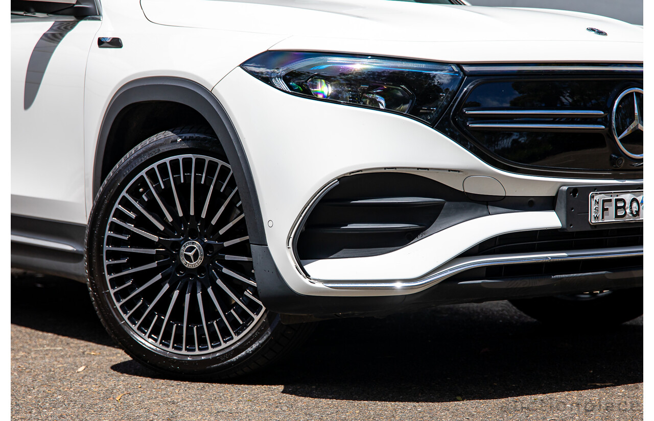 08/2022 Mercedes-Benz EQB 250 AMG Line (FWD) X243 MY23.5 4d Wagon Polar White Dedicated Electric EV - 140kw