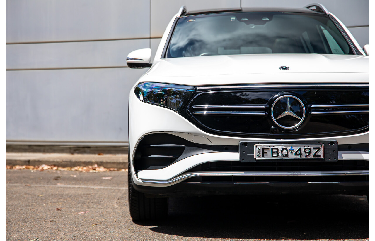 08/2022 Mercedes-Benz EQB 250 AMG Line (FWD) X243 MY23.5 4d Wagon Polar White Dedicated Electric EV - 140kw