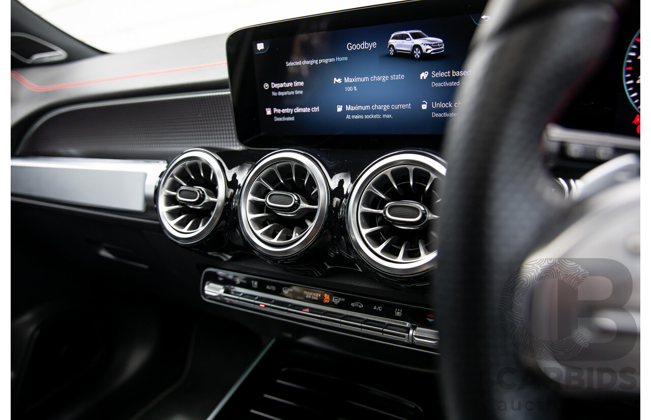 08/2022 Mercedes-Benz EQB 250 AMG Line (FWD) X243 MY23.5 4d Wagon Polar White Dedicated Electric EV - 140kw