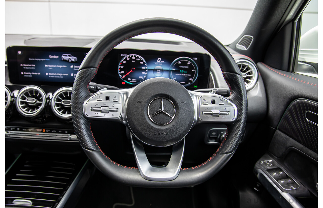 08/2022 Mercedes-Benz EQB 250 AMG Line (FWD) X243 MY23.5 4d Wagon Polar White Dedicated Electric EV - 140kw