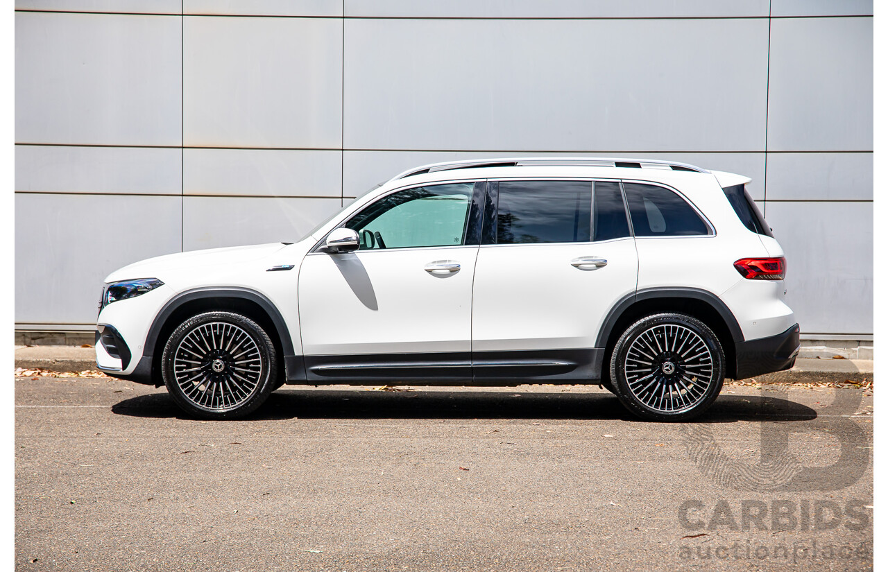 08/2022 Mercedes-Benz EQB 250 AMG Line (FWD) X243 MY23.5 4d Wagon Polar White Dedicated Electric EV - 140kw