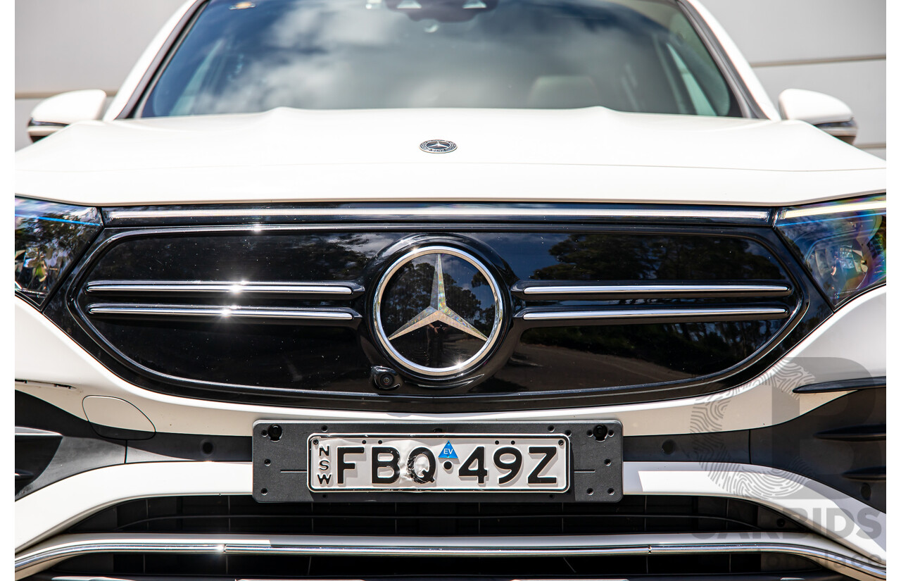 08/2022 Mercedes-Benz EQB 250 AMG Line (FWD) X243 MY23.5 4d Wagon Polar White Dedicated Electric EV - 140kw