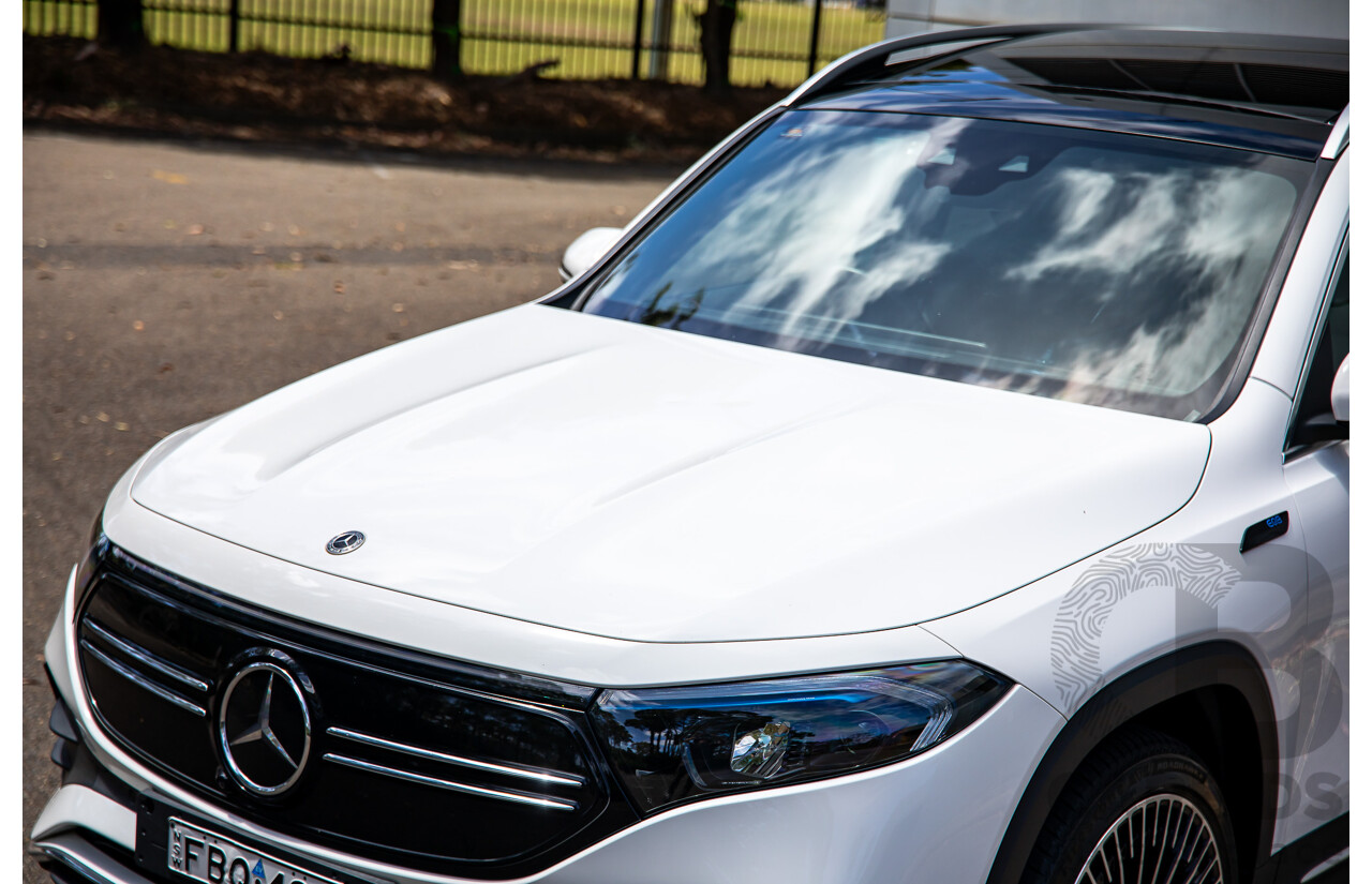 08/2022 Mercedes-Benz EQB 250 AMG Line (FWD) X243 MY23.5 4d Wagon Polar White Dedicated Electric EV - 140kw