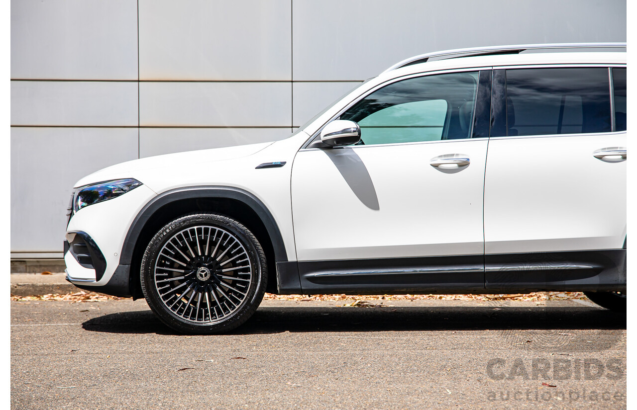 08/2022 Mercedes-Benz EQB 250 AMG Line (FWD) X243 MY23.5 4d Wagon Polar White Dedicated Electric EV - 140kw