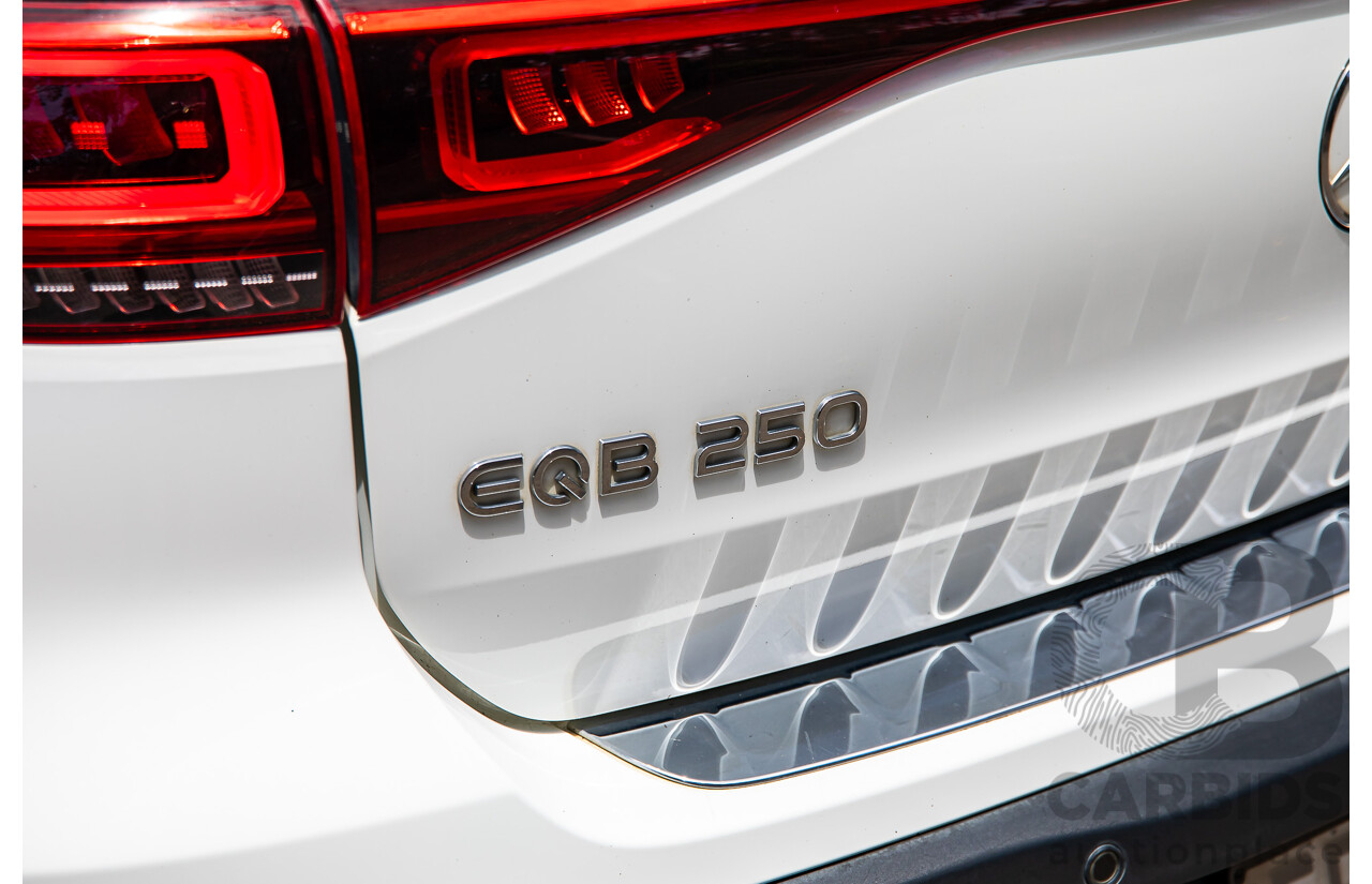 08/2022 Mercedes-Benz EQB 250 AMG Line (FWD) X243 MY23.5 4d Wagon Polar White Dedicated Electric EV - 140kw