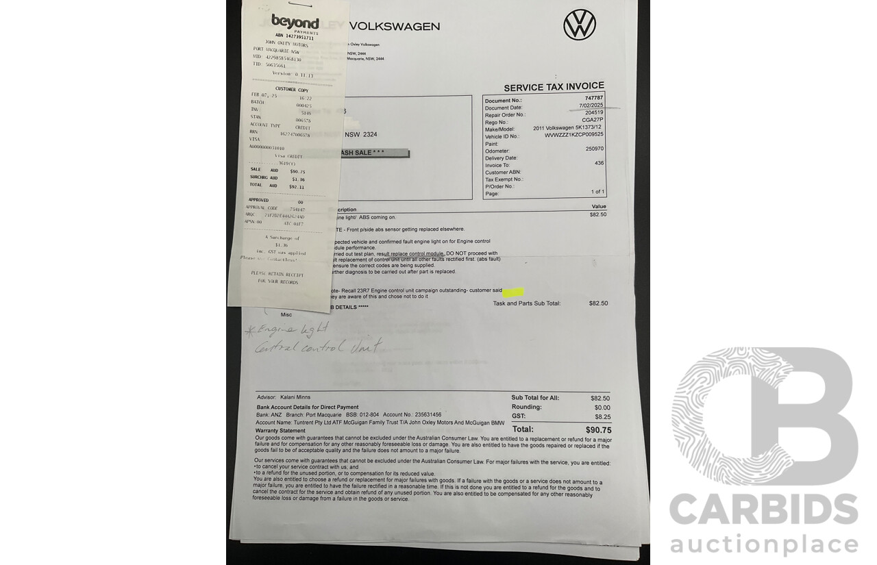 8/2011 Volkswagen Golf 103 TDI Comfortline 1K MY11 4d Wagon Reflex Silver Turbo Diesel 2.0L