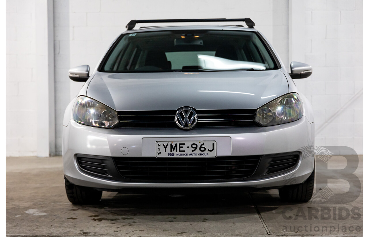 8/2011 Volkswagen Golf 103 TDI Comfortline 1K MY11 4d Wagon Reflex Silver Turbo Diesel 2.0L