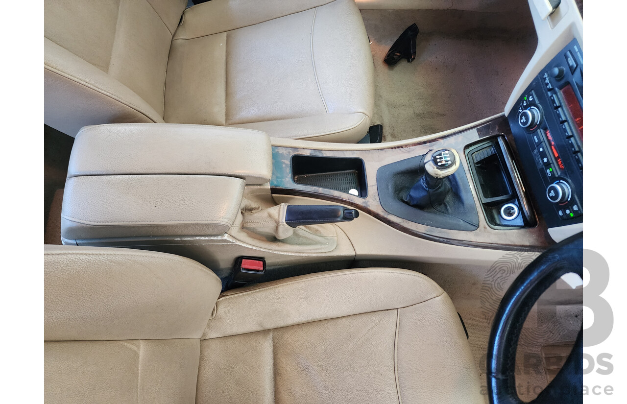 4/2007 Bmw 3 20i E90 4d Sedan White 2.0L