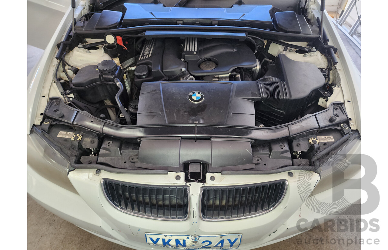 4/2007 Bmw 3 20i E90 4d Sedan White 2.0L