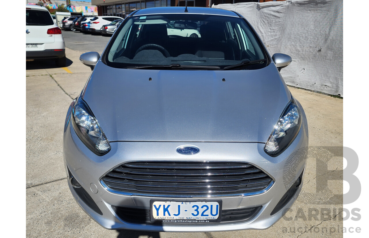 11/2014 Ford Fiesta Trend WZ 5d Hatchback Silver 1.5L