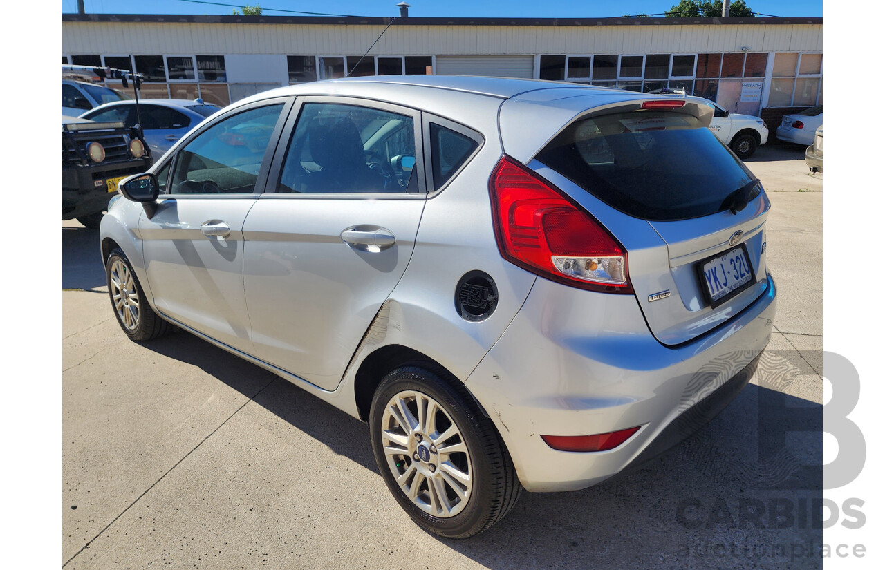 11/2014 Ford Fiesta Trend WZ 5d Hatchback Silver 1.5L