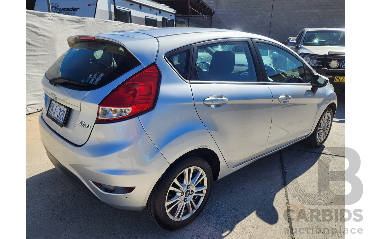 11/2014 Ford Fiesta Trend WZ 5d Hatchback Silver 1.5L