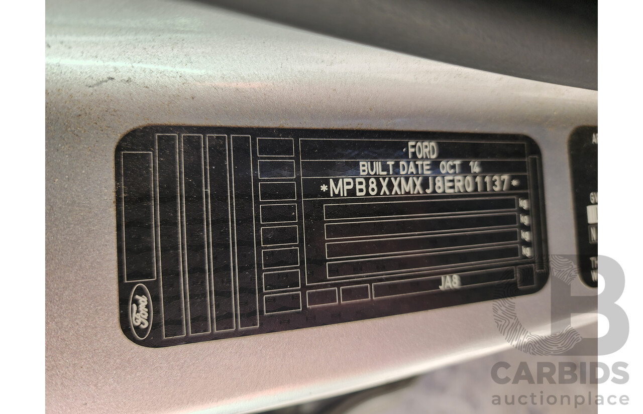 11/2014 Ford Fiesta Trend WZ 5d Hatchback Silver 1.5L