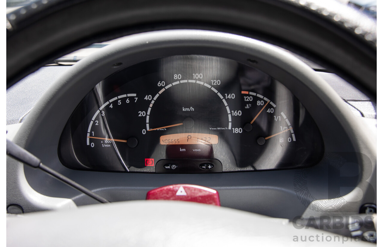 11/2004 Mercedes-Benz Sprinter 316CDI LWB (RWD) Van Arctic White Turbo Diesel 2.7L - Custom Camper