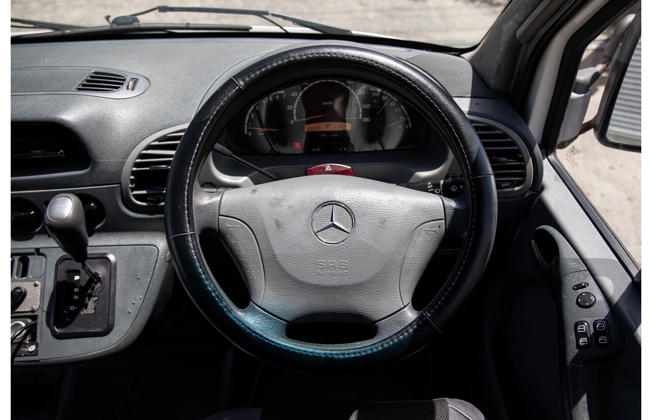 11/2004 Mercedes-Benz Sprinter 316CDI LWB (RWD) Van Arctic White Turbo Diesel 2.7L - Custom Camper