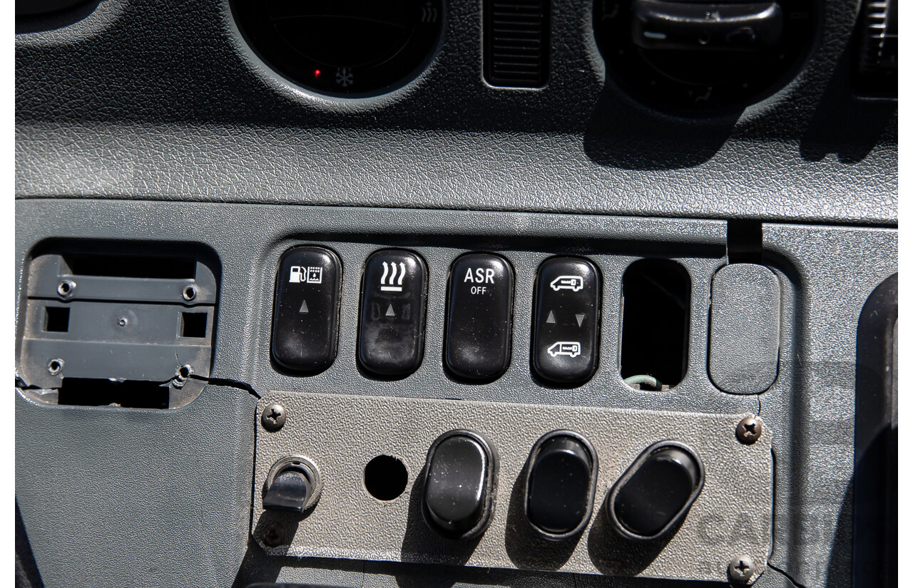 11/2004 Mercedes-Benz Sprinter 316CDI LWB (RWD) Van Arctic White Turbo Diesel 2.7L - Custom Camper