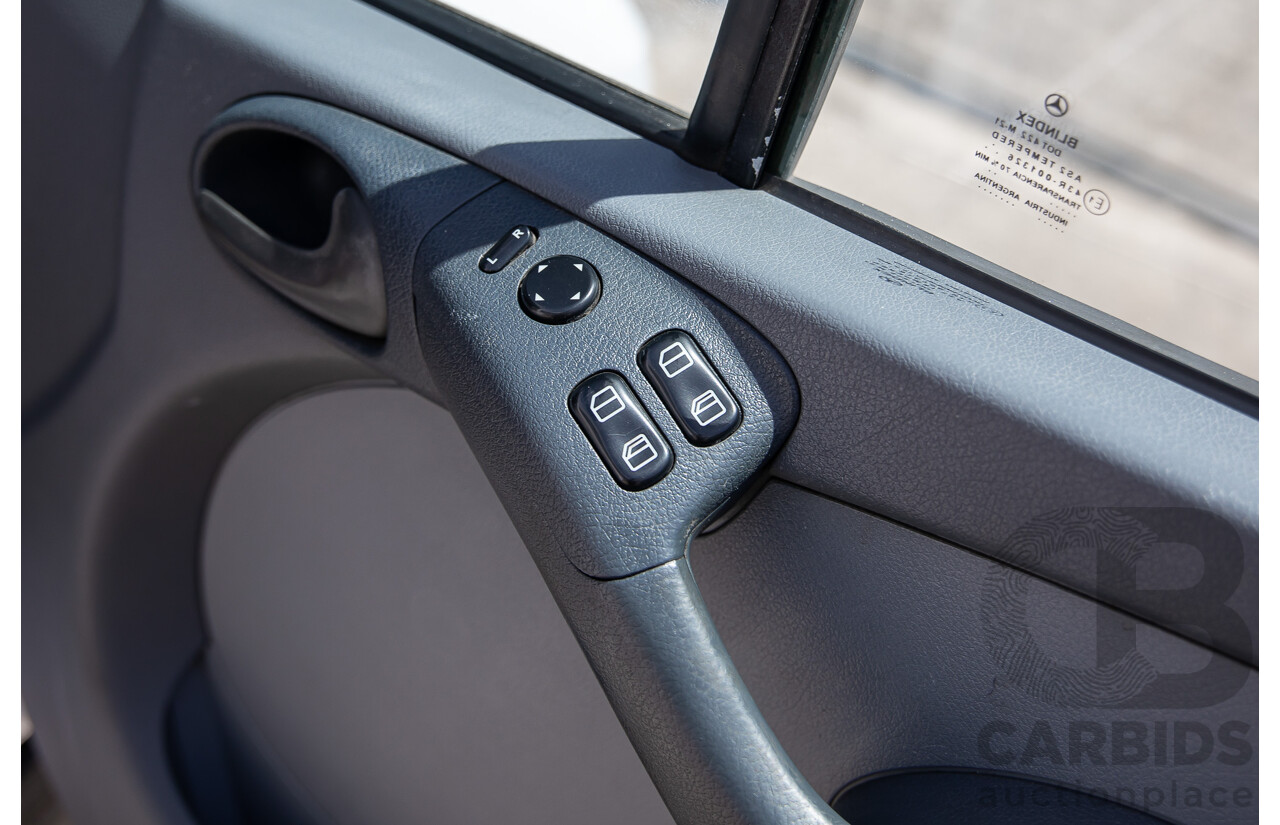 11/2004 Mercedes-Benz Sprinter 316CDI LWB (RWD) Van Arctic White Turbo Diesel 2.7L - Custom Camper