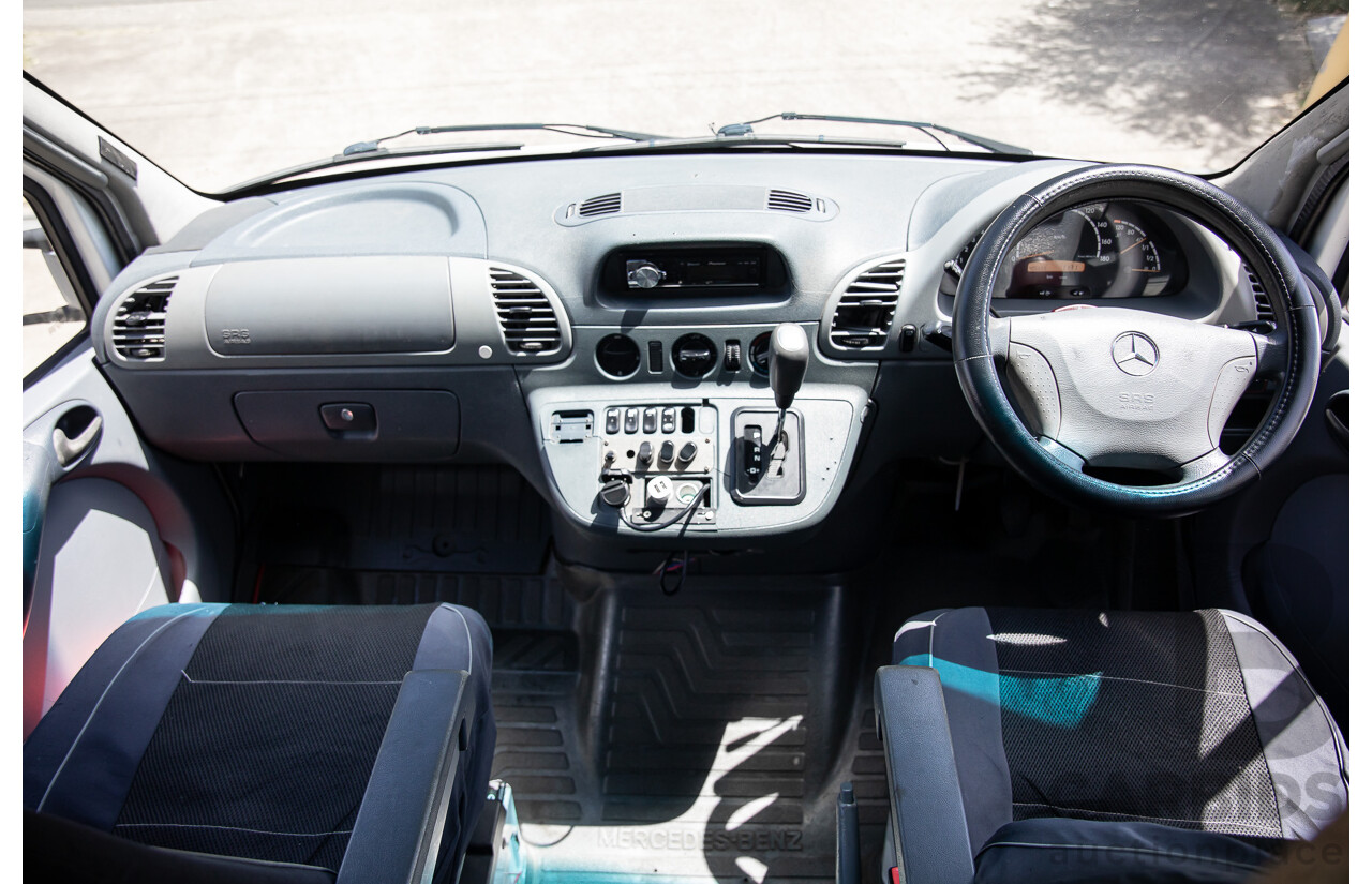 11/2004 Mercedes-Benz Sprinter 316CDI LWB (RWD) Van Arctic White Turbo Diesel 2.7L - Custom Camper