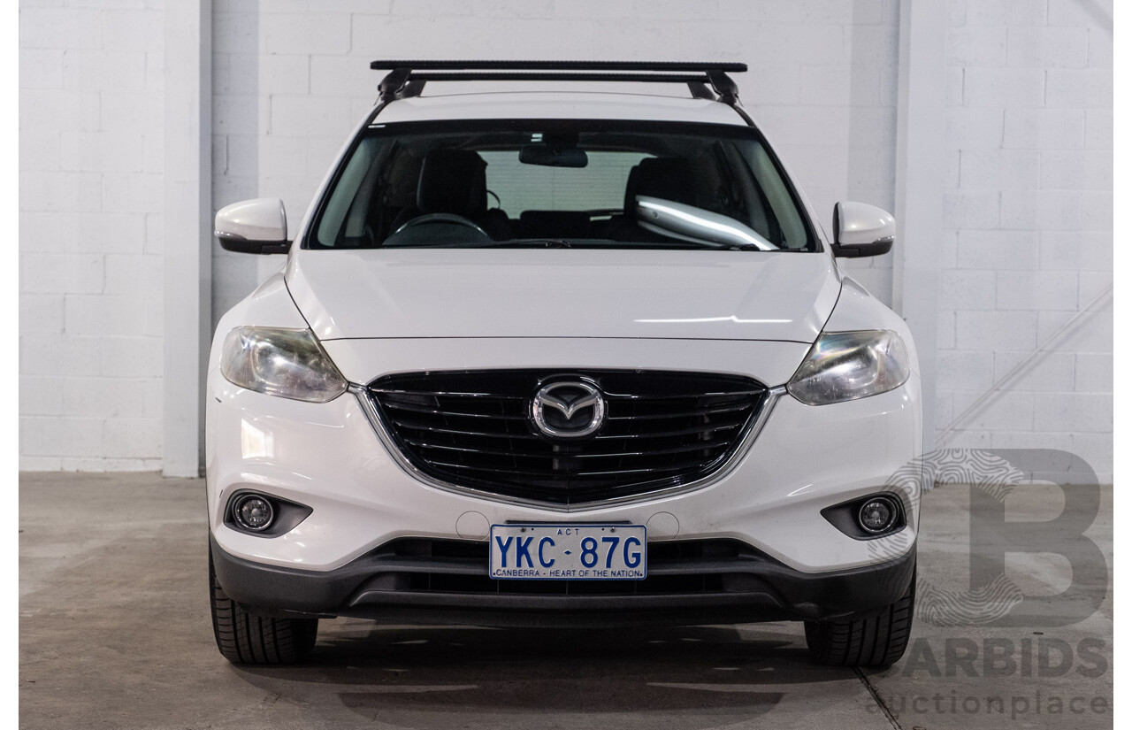 7/2014 Mazda CX-9 Classic (FWD) MY14 4d Wagon Crystal White Pearl V6 3.7L