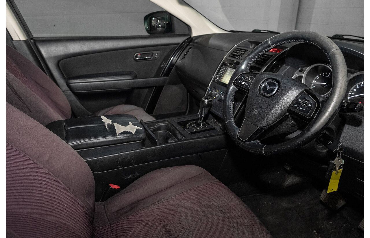 7/2014 Mazda CX-9 Classic (FWD) MY14 4d Wagon Crystal White Pearl V6 3.7L