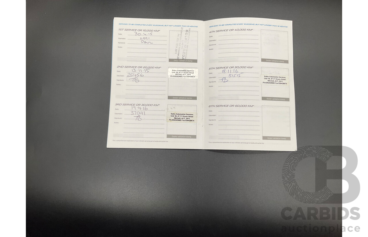 7/2014 Mazda CX-9 Classic (FWD) MY14 4d Wagon Crystal White Pearl V6 3.7L