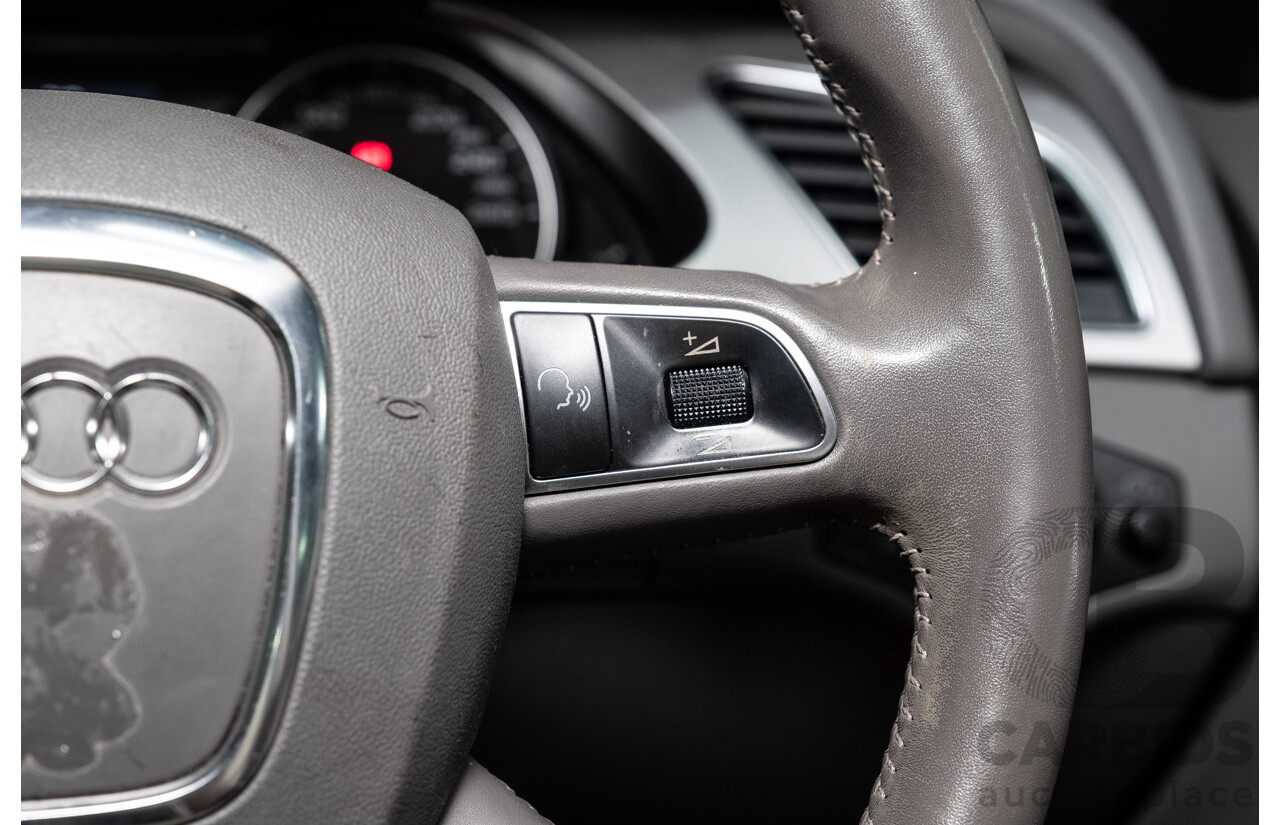 1/2010 Audi A4 2.0 TDI B8 (8K) 4d Sedan Deep Sea Blue Metallic Turbo Diesel 2.0L