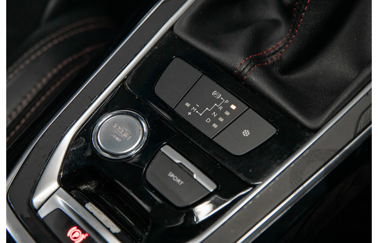 4/2015 Peugeot 308 GT HDi T9 4d Hatchback Perla Nera Black Metallic Turbo Diesel 2.0L