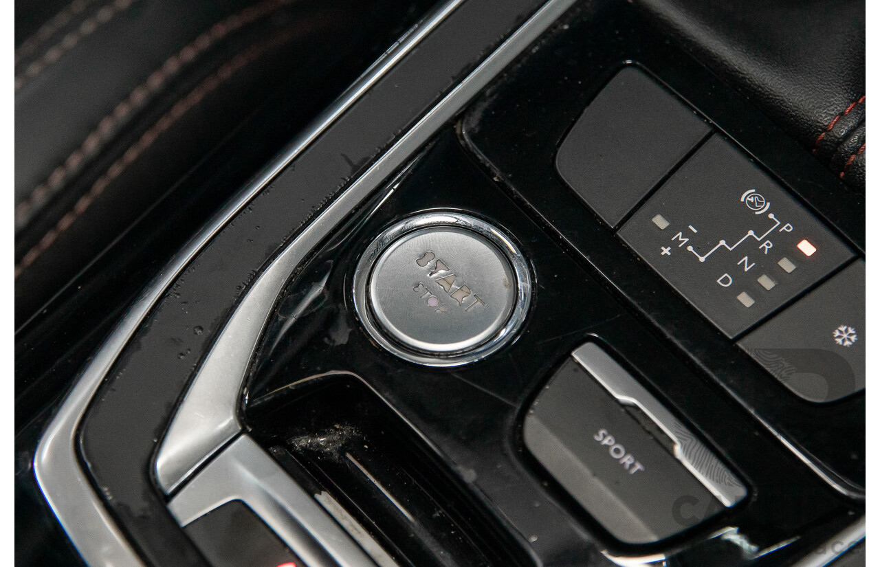 4/2015 Peugeot 308 GT HDi T9 4d Hatchback Perla Nera Black Metallic Turbo Diesel 2.0L