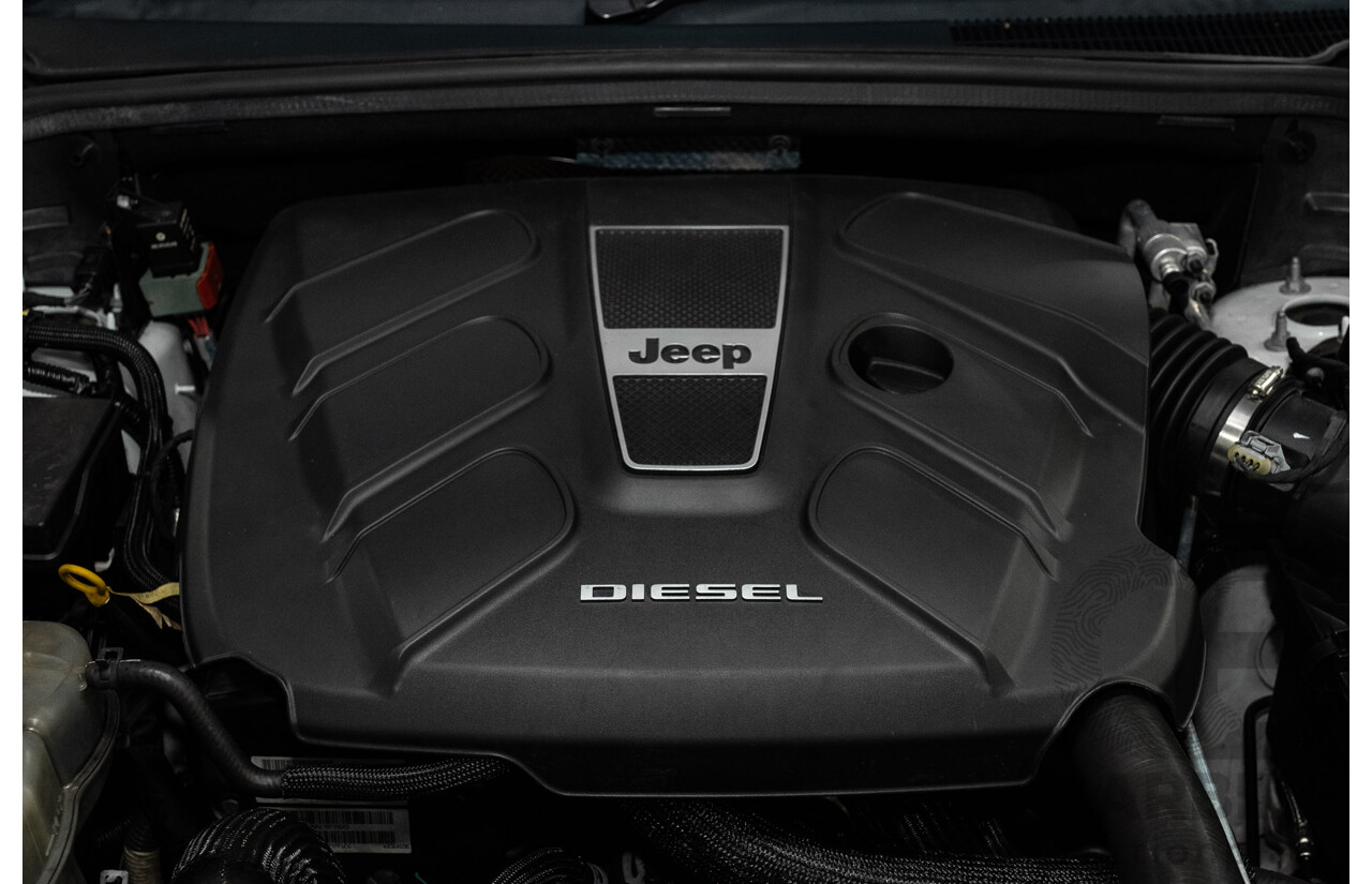 10/2015 Jeep Grand Cherokee Limited (4x4) WK MY15 4d Wagon Bright White Turbo Diesel V6 3.0L