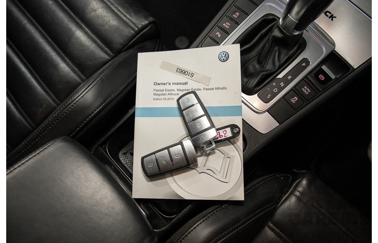 11/2014 Volkswagen Passat Alltrack 3C MY15 4d Wagon Icelandic Grey Metallic Turbo Diesel 2.0L