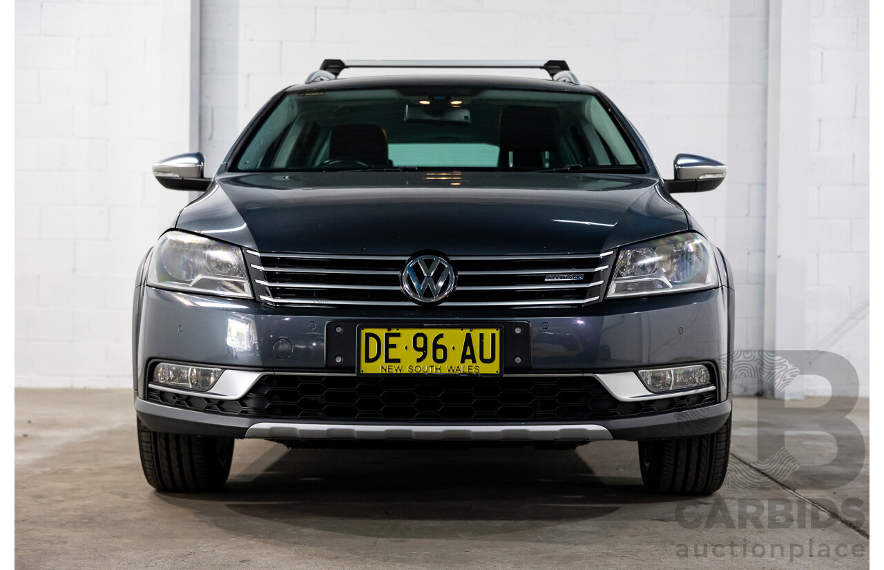 11/2014 Volkswagen Passat Alltrack 3C MY15 4d Wagon Icelandic Grey Metallic Turbo Diesel 2.0L