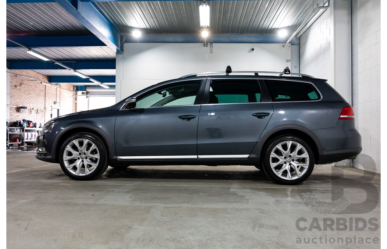 11/2014 Volkswagen Passat Alltrack 3C MY15 4d Wagon Icelandic Grey Metallic Turbo Diesel 2.0L