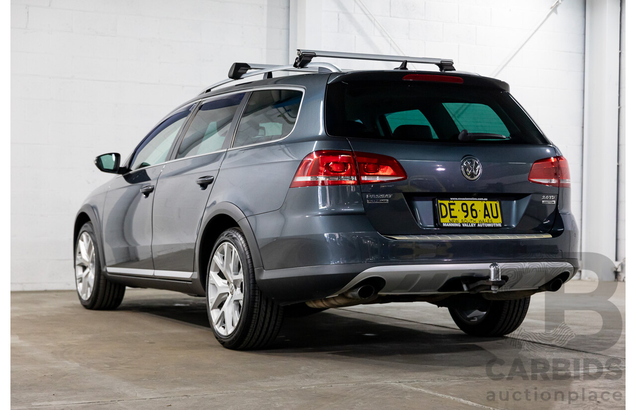 11/2014 Volkswagen Passat Alltrack 3C MY15 4d Wagon Icelandic Grey Metallic Turbo Diesel 2.0L