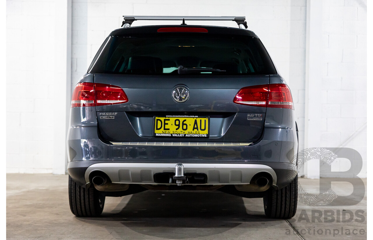 11/2014 Volkswagen Passat Alltrack 3C MY15 4d Wagon Icelandic Grey Metallic Turbo Diesel 2.0L
