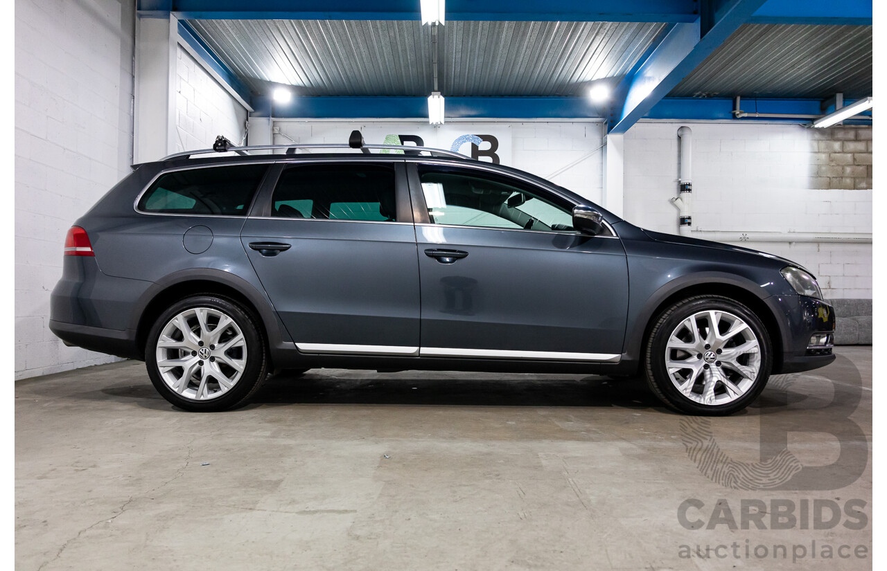 11/2014 Volkswagen Passat Alltrack 3C MY15 4d Wagon Icelandic Grey Metallic Turbo Diesel 2.0L