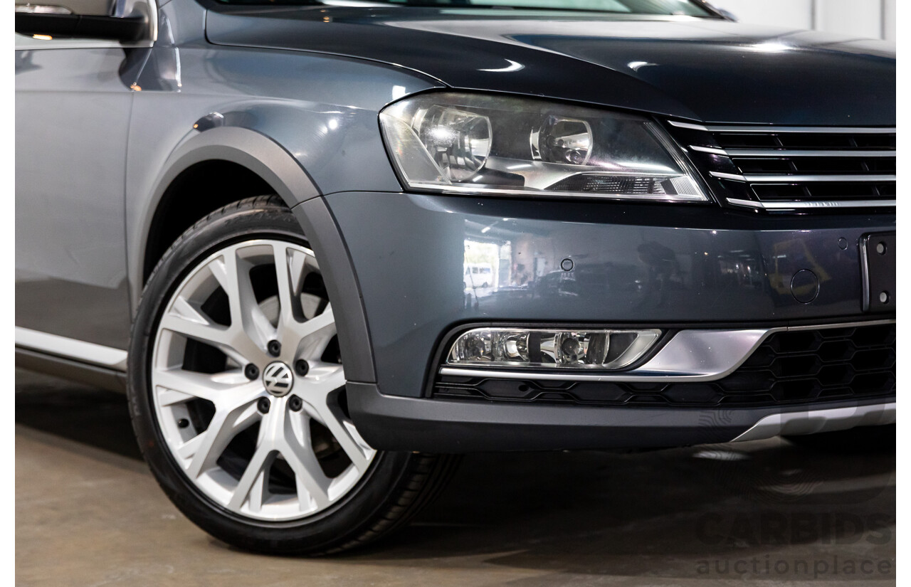 11/2014 Volkswagen Passat Alltrack 3C MY15 4d Wagon Icelandic Grey Metallic Turbo Diesel 2.0L