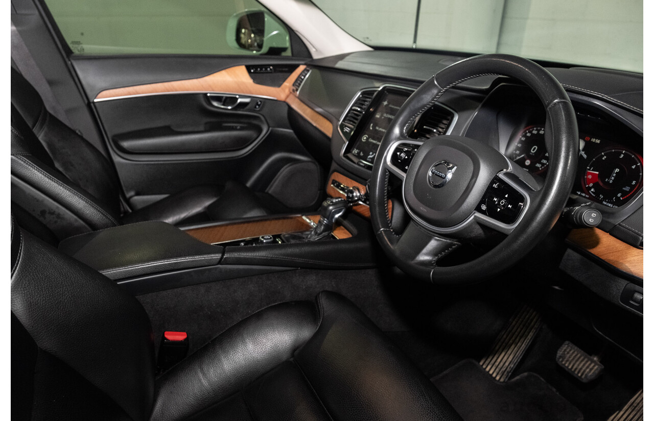 04/2021 Volvo XC90 D5 Inscription Polestar Upgrade (AWD) 256 MY21 4d Wagon Ice White Twin Turbo Diesel 2.0L