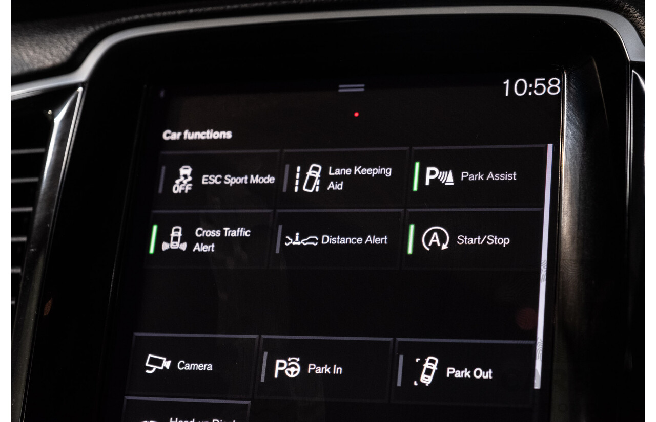 04/2021 Volvo XC90 D5 Inscription Polestar Upgrade (AWD) 256 MY21 4d Wagon Ice White Twin Turbo Diesel 2.0L