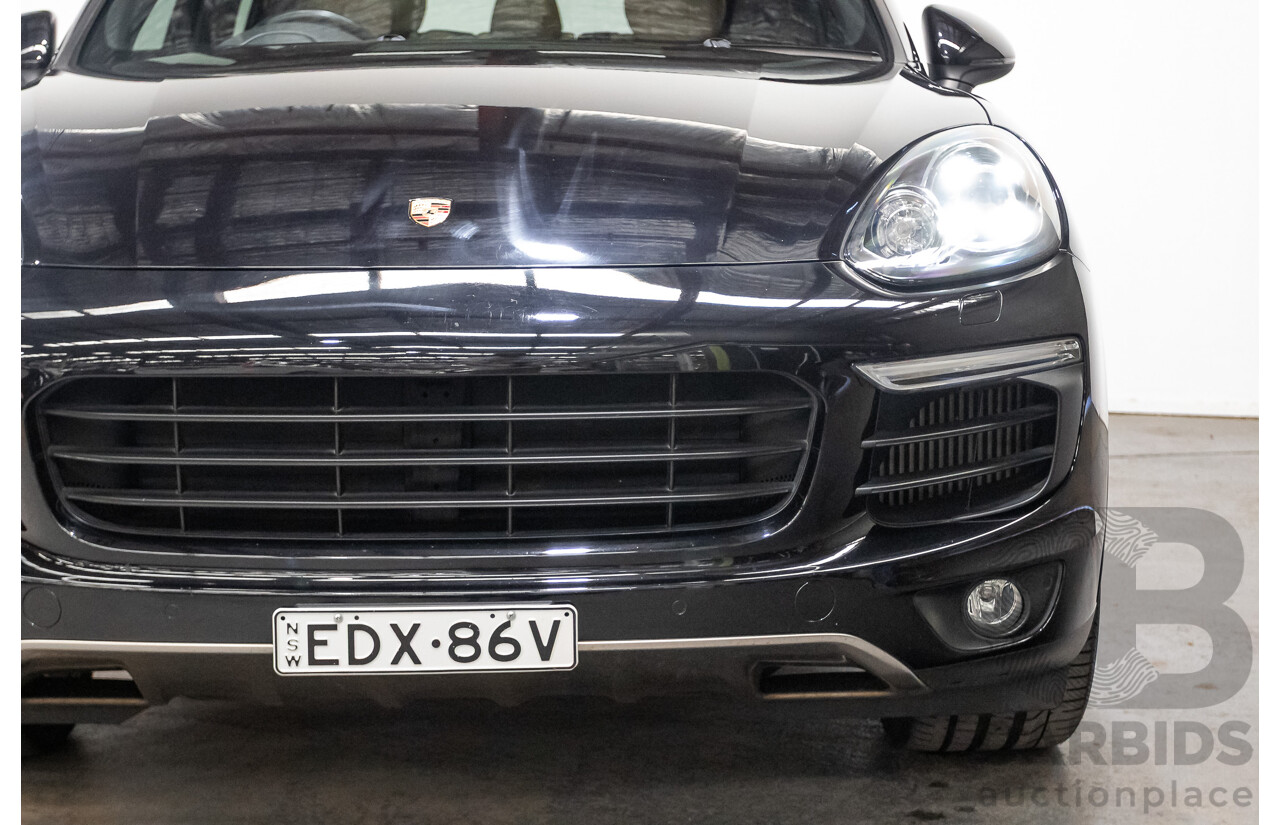 11/2014 Porsche Cayenne S (AWD) Series 2 92A MY15 4d Wagon Deep Black Metallic Turbo V6 3.6L