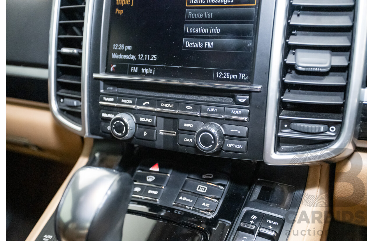 11/2014 Porsche Cayenne S (AWD) Series 2 92A MY15 4d Wagon Deep Black Metallic Turbo V6 3.6L