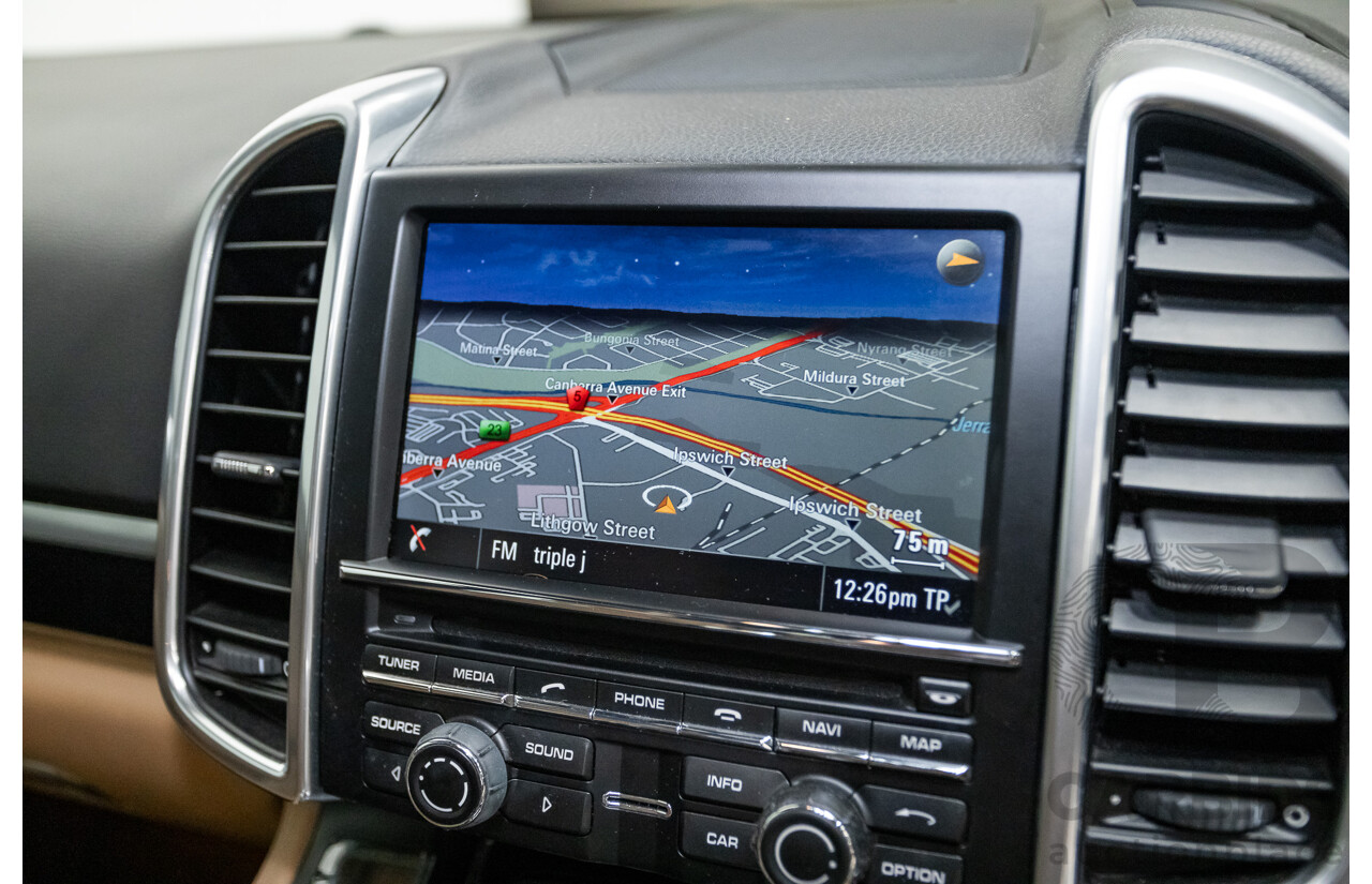 11/2014 Porsche Cayenne S (AWD) Series 2 92A MY15 4d Wagon Deep Black Metallic Turbo V6 3.6L