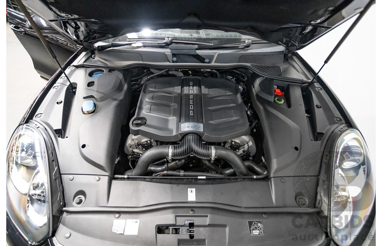 11/2014 Porsche Cayenne S (AWD) Series 2 92A MY15 4d Wagon Deep Black Metallic Turbo V6 3.6L