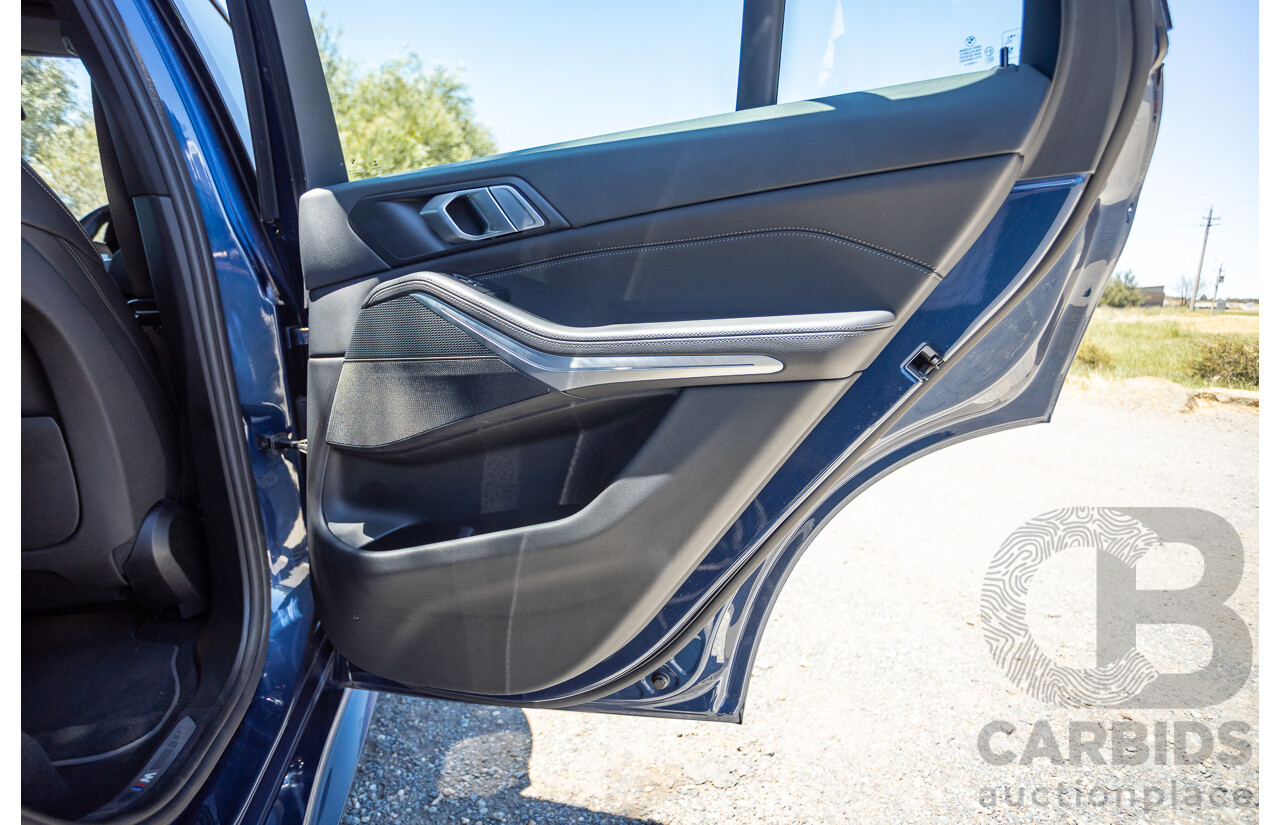 09/2019 BMW X5 xDrive30d M-Sport Performance Package (4x4) MY20 G05 4d Wagon Phytonic Blue Metallic Turbo Diesel 3.0L