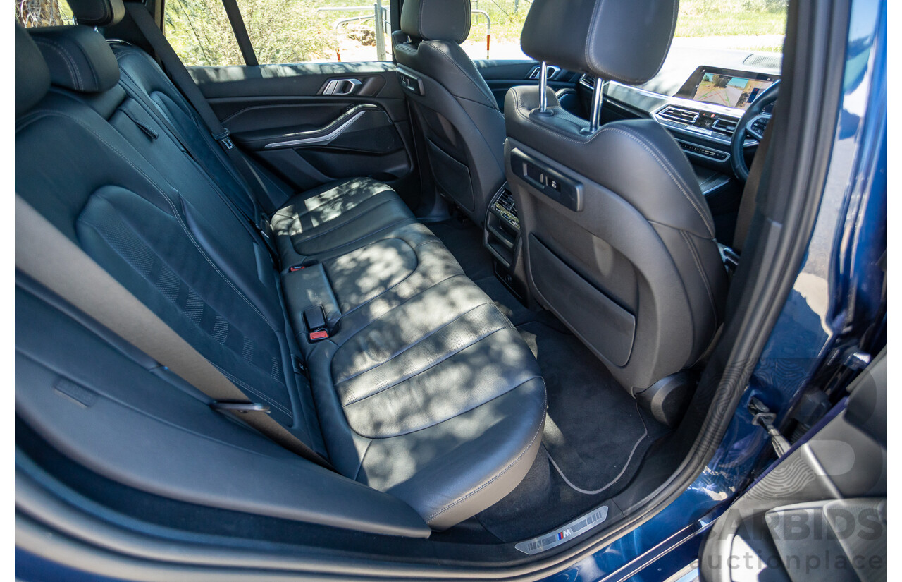 09/2019 BMW X5 xDrive30d M-Sport Performance Package (4x4) MY20 G05 4d Wagon Phytonic Blue Metallic Turbo Diesel 3.0L