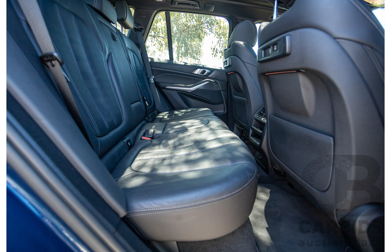 09/2019 BMW X5 xDrive30d M-Sport Performance Package (4x4) MY20 G05 4d Wagon Phytonic Blue Metallic Turbo Diesel 3.0L