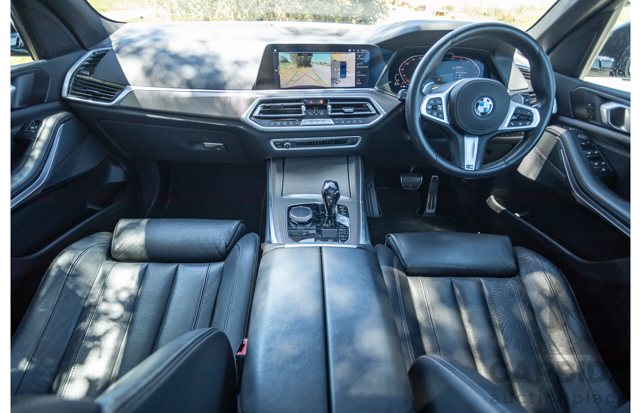 09/2019 BMW X5 xDrive30d M-Sport Performance Package (4x4) MY20 G05 4d Wagon Phytonic Blue Metallic Turbo Diesel 3.0L