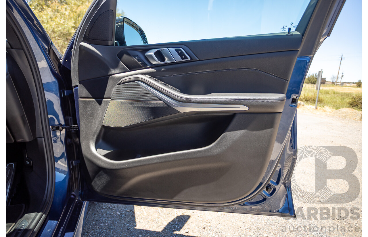 09/2019 BMW X5 xDrive30d M-Sport Performance Package (4x4) MY20 G05 4d Wagon Phytonic Blue Metallic Turbo Diesel 3.0L