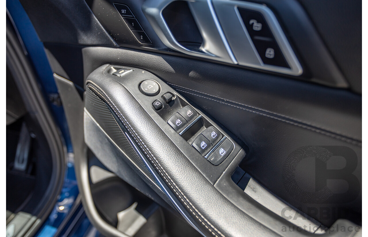 09/2019 BMW X5 xDrive30d M-Sport Performance Package (4x4) MY20 G05 4d Wagon Phytonic Blue Metallic Turbo Diesel 3.0L