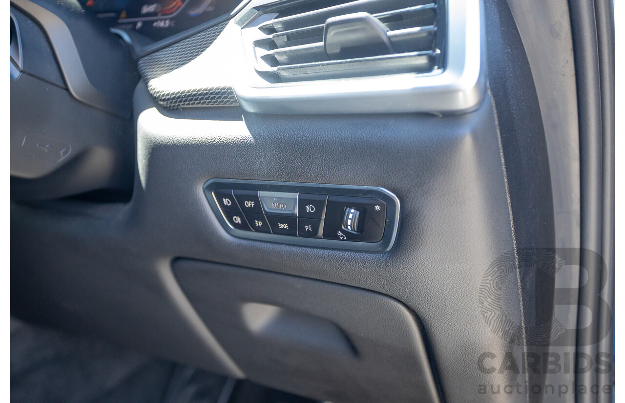 09/2019 BMW X5 xDrive30d M-Sport Performance Package (4x4) MY20 G05 4d Wagon Phytonic Blue Metallic Turbo Diesel 3.0L