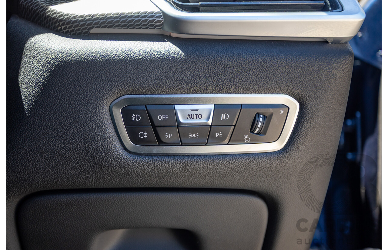 09/2019 BMW X5 xDrive30d M-Sport Performance Package (4x4) MY20 G05 4d Wagon Phytonic Blue Metallic Turbo Diesel 3.0L